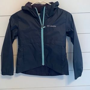 Girls Columbia Rain Jacket